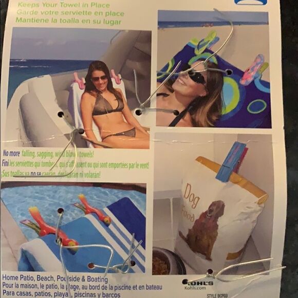 Towel clips  - Picture 2 of 2